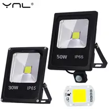 Motion Sensor Led Flood Light 50W 30W 10W 220V Reflector Floodlight Lamp foco Led Exterior IP65 Waterproof Spot light Lighting