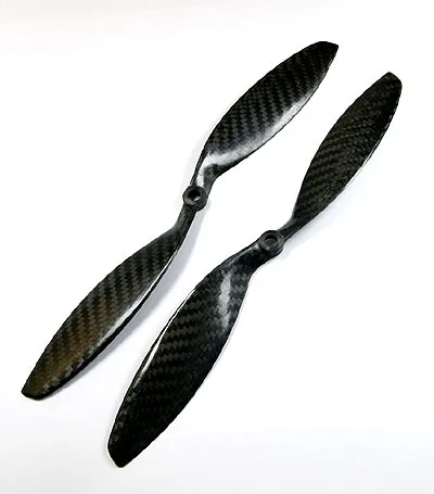 

11x4.7 3K Carbon Fiber Propeller Set CW/CCW 1147 for 690KV Motors for RC Quadcopter Multicopter