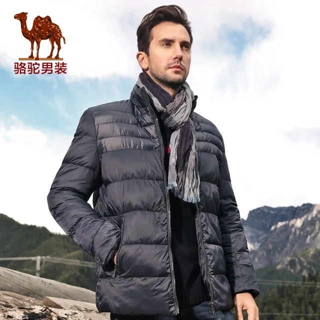 Cheap Camel camel for men's clothing 2014 male wadded jacketD4Z091287