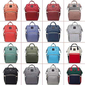 

LEQUEEN Diaper Bags Drop Shipping Mummy Maternity Bag Multi-function Backpacks Nappy Baby Bag with Stroller Straps for Baby Care
