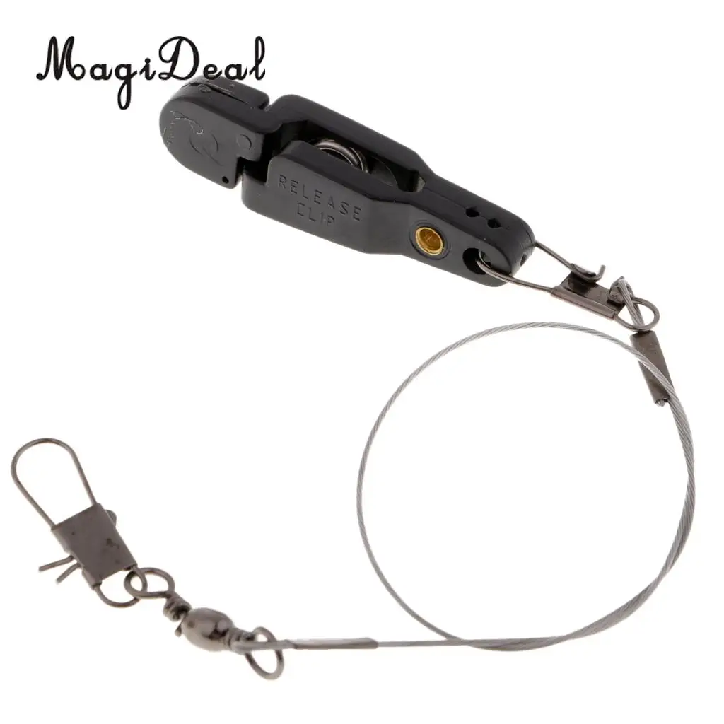 

Snap Weight Release Clip with Leader Snap for Outriggers, Downriggers, Planer Board