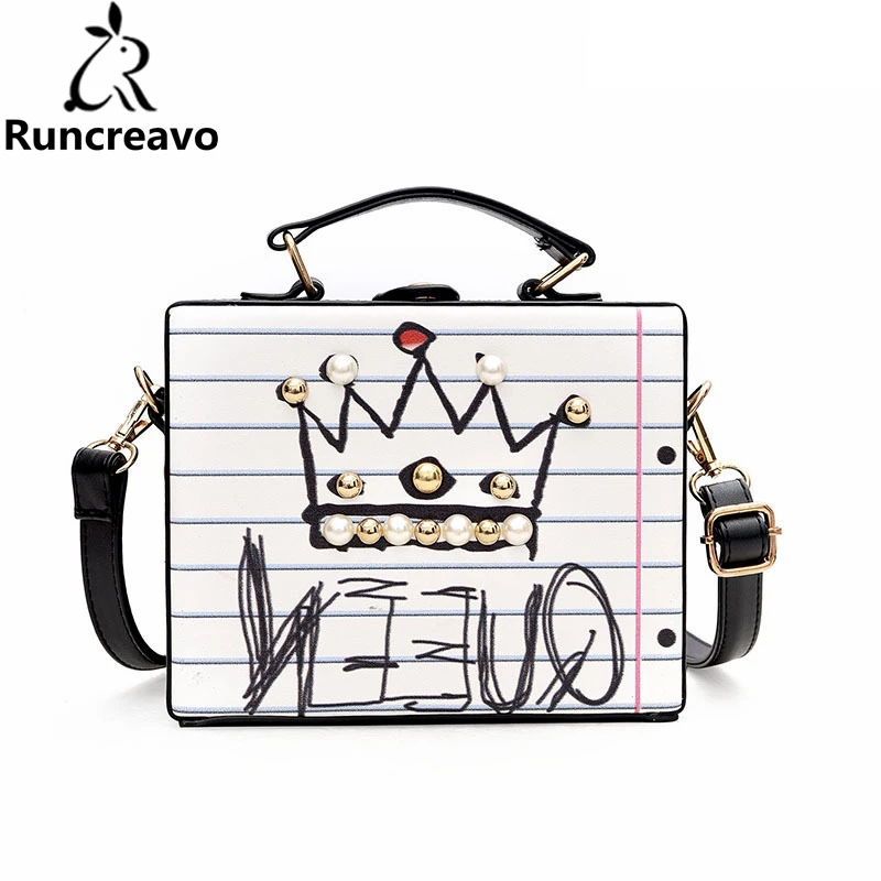 

2018 crossbody bags for women leather handbags luxury handbags women bags designer letter diamonds pearl rivet box sac a main