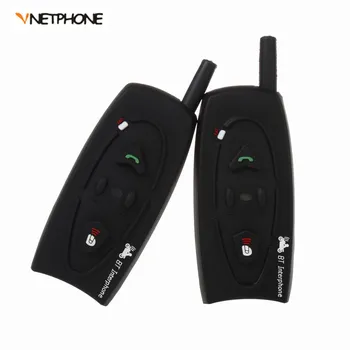 

2PCS 500M Bluetooth Motorcycle Helmet Intercom Headset V2-500 Wireless Interphone Earphone for 2 Riders Handsfree Headphone Call