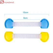 10 шт./лот Детская безопасность замок на холодильник ящик для шкафов шкафчик раздвижная дверь холодильник защита детей запирающиеся двери