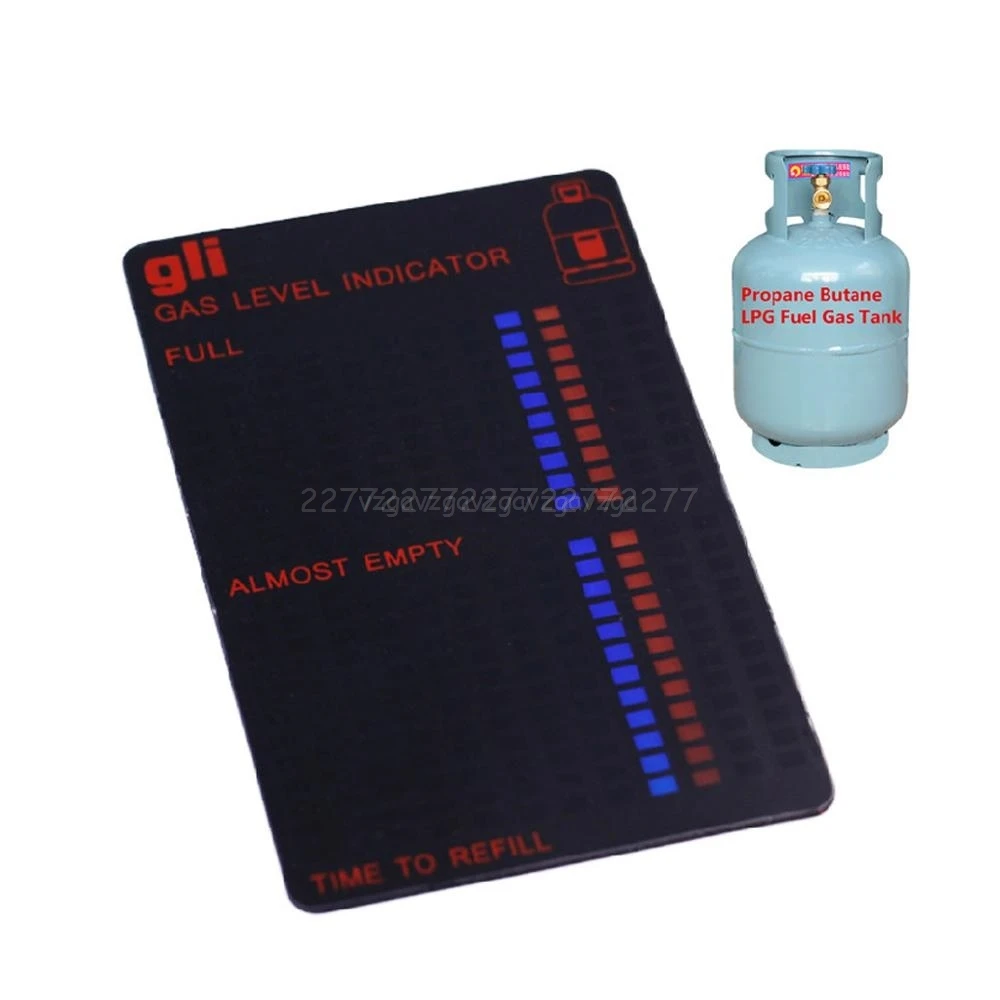 

Plastic Liquid Crystal Black Practical Propane Gas Tank Liquid Level Indicator Magnetic Bottle Gas Level Indicator Je21 19