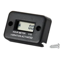 Waterproof Vibration wireless hour meter for gas diesel engine and electric motor lawn mower chain saw tractor truck