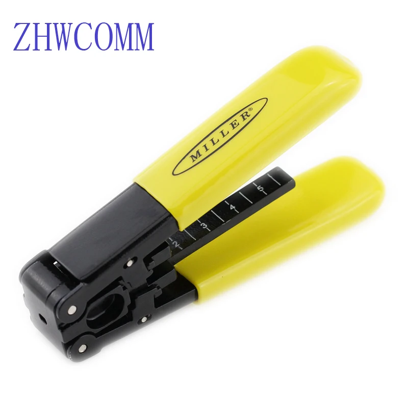 

ZHWCOMM FO-IS fiber optic stripper drop cable fiber stripper for FTTH FTTB FTTX Network with Measurment Scale for 3.1*2.0mm