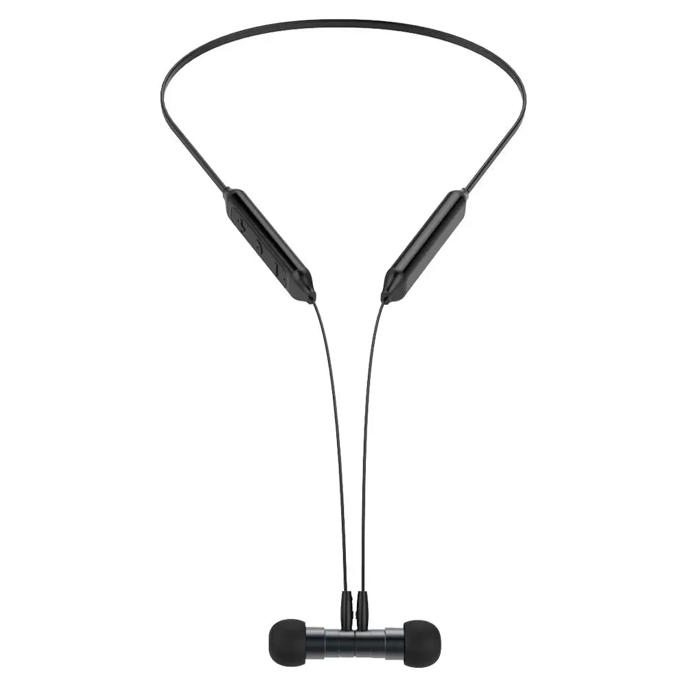 

Neck Wearable Bluetooth Earphone Wireless Bluetooth 5.0 Earphone Waterproof Sports Fashion Earbuds With Charging Box Microphone