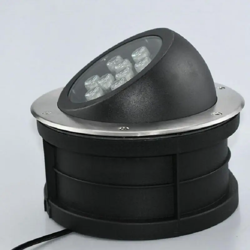 Conduziu a Luz Lâmpada ao ar Subterrânea 12 Enterrado Luzes Led Ac85v-265v Dc12v Livre Frete Grátis 20 w Cob Ip68 4 Lâmpadas subterrâneas