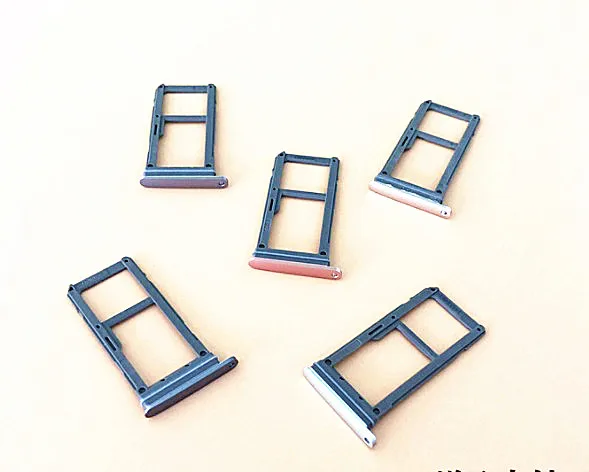 

50PCS Sim Card Reader Holder For Samsung Galaxy S7 S7 Edge Single Dual Sim Card Tray Slot Adapter Black Gold Silver