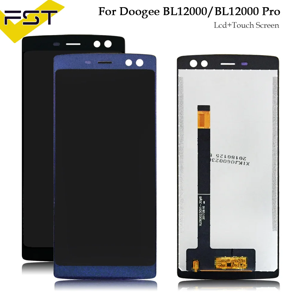 Скидка Оригинальный 6,0 дюймовый Doogee BL12000 BL12000 Pro ЖК дисплей и сенсорный экран с инструментами и клейкими аксессуарами для мобильных телефонов