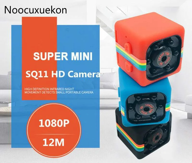 SQ11 мини видеорегистратор HD 1080 P Ночное видение автомобильный инфракрасный видео