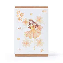 30 листов/лот Красивая Цветочная сказочная открытка/поздравительная открытка/рождественские и новогодние подарки