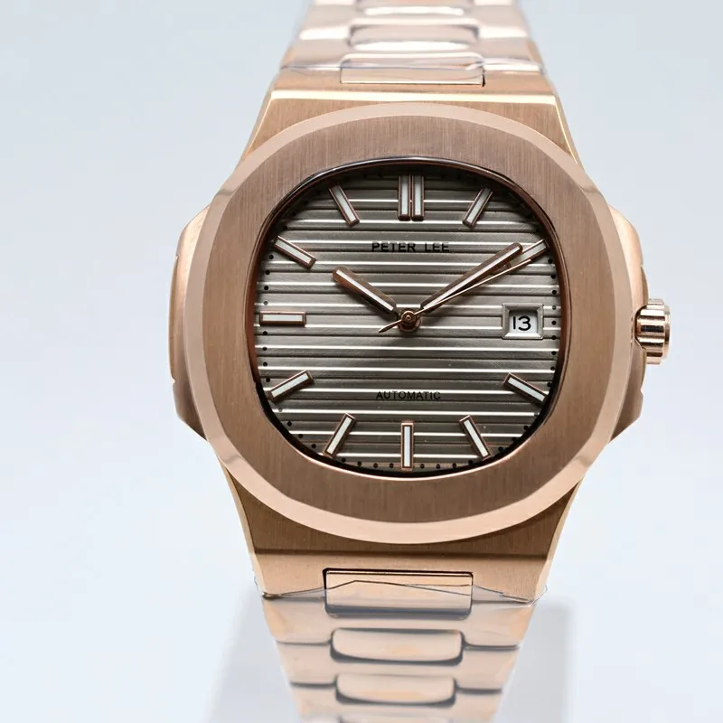 PETER LEE мужские часы Топ бренд класса люкс полностью стальные автоматические механические мужские часы классические мужские часы высокое качество спортивные часы