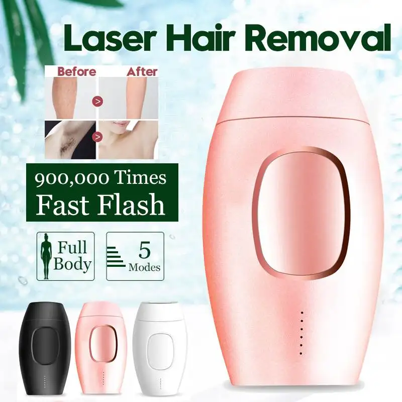

900000 Flash Professional Permanent IPL Epilator Laser Hair Removal Electric Photo Women Painless Threading Hair Remover Machine