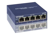 

Netgear GS105 5-Port 10/100/1000 Gigabit Ethernet ,Bandwidth 10 Gbps ,Unmanaged Desktop Switch
