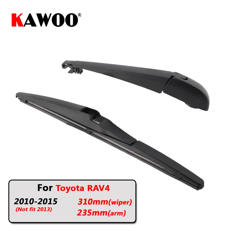 KAWOO Car Rear Wiper Blade Blades Back Window Wipers Arm For Toyota