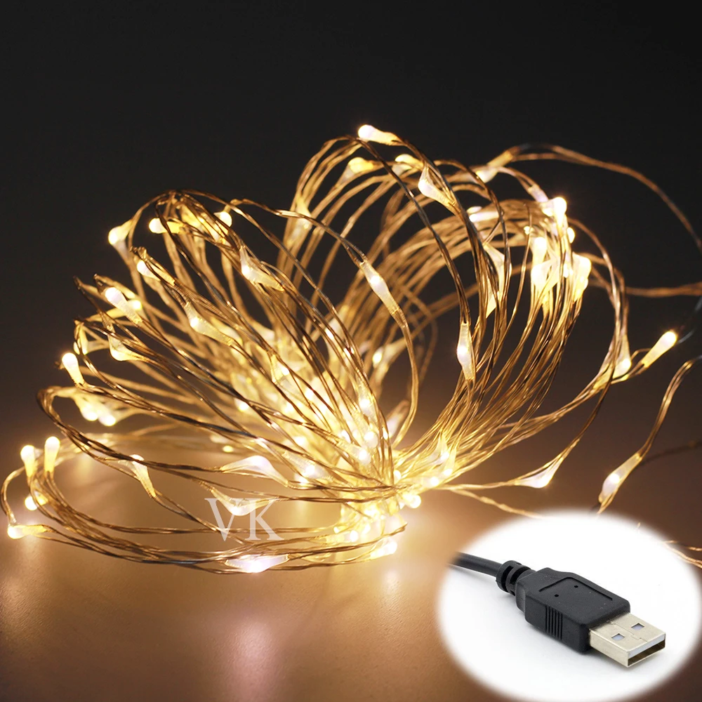 Image result for usb copper wire fairy lights