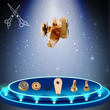 2 компл./лот полный набор для укладки волос аксессуар Нержавеющая сталь Шурупы Парикмахерская Ножницы Запчасти винт Торнилло rodamiento