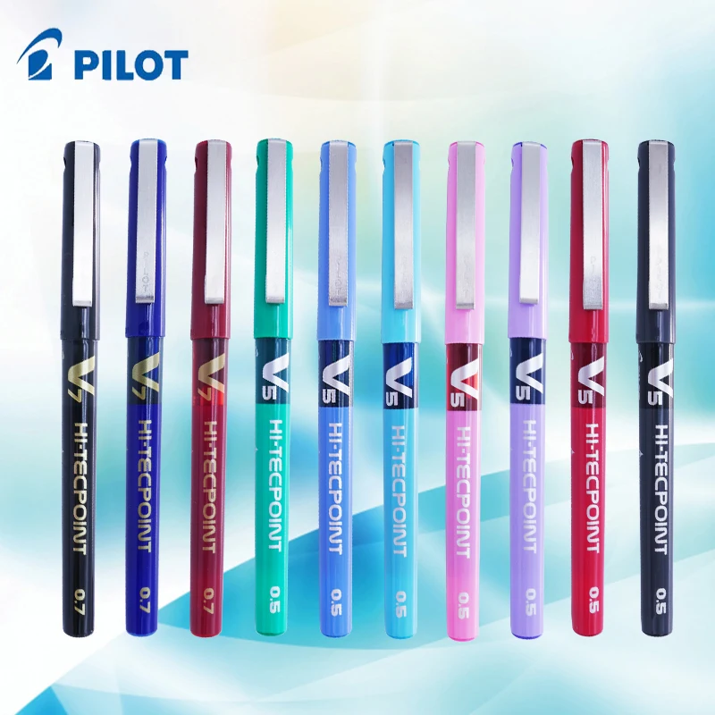 Pilot BX-V5, деловая ручка с роликовым наконечником 0,5 мм, элегантный стиль, канцелярские принадлежности для офиса и школы