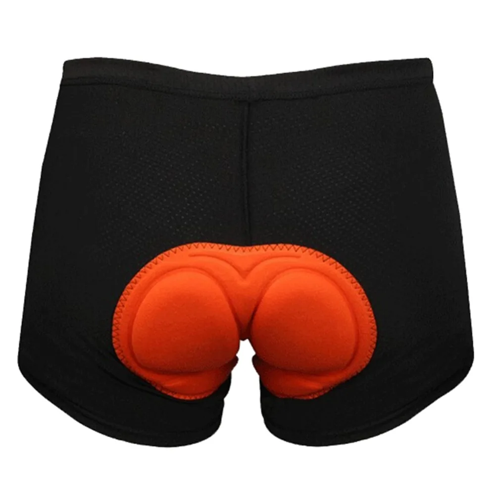 Unisex Black Bicycle Shorts Cycling Comfortable Underwear Silicon 3D