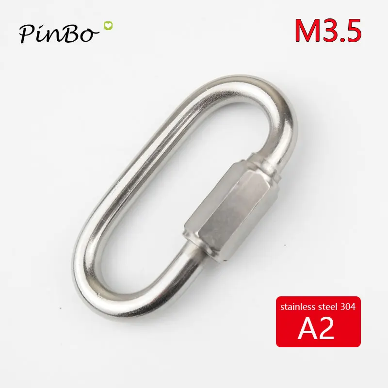 

20 pcs M3.5Chain Quick Links Stainless steel 304 A2 connect chains