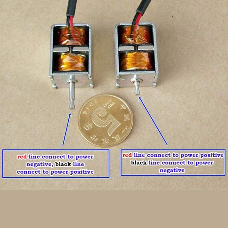 DC 12 В Push Pull рама всасывания ингаляции Тип двунаправленный самоудерживающийся Мини DC Электромагнит микро Электрический магнит