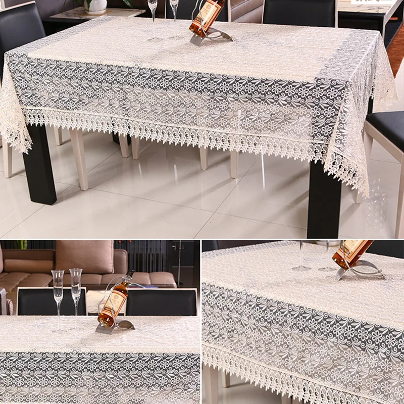 الأبيض طرحة الطاولة القماشية الزفاف ديكور شفافة الجدول غطاء المطرزة سماط طاولة شاي غطاء الطعام الأزهار سماط الأبيض طرحة الطاولة القماشية الزفاف ديكور شفافة الجدول غطاء المطرزة سماط طاولة شاي غطاء الطعام الأزهار سماط