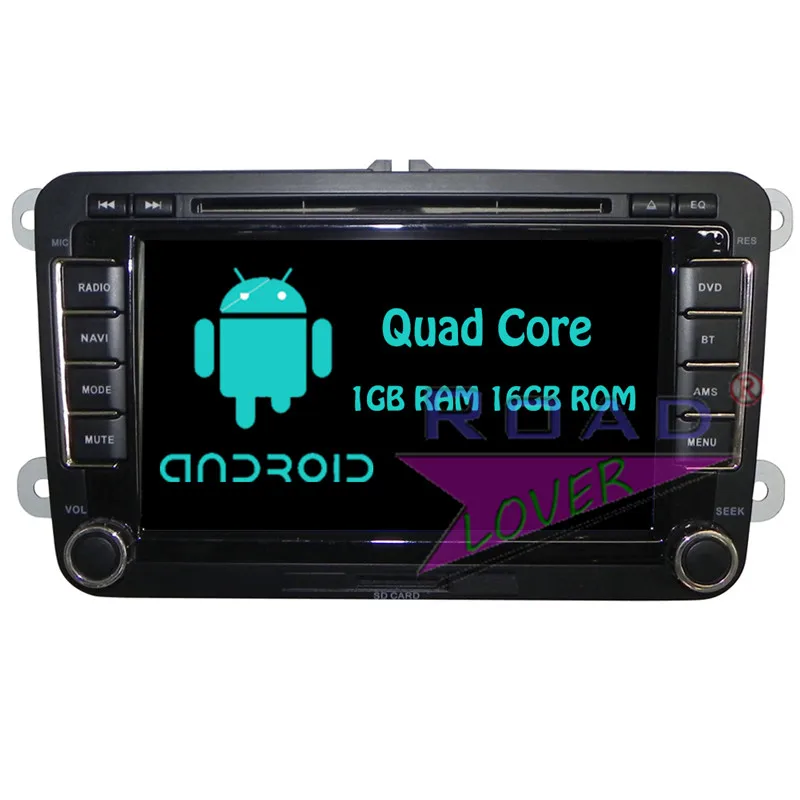 Roadloevr Android 6,0 Автомобиль Радио DVD плеер для VW Passat B6 Polo Golf 5 Touareg для Volkswagen CC Sagitar стерео gps навигации