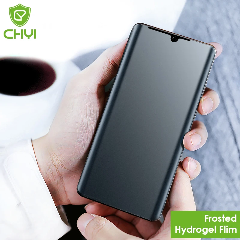 

2pcs CHYI for huawei p30 pro screen protector p30 matte soft silicone 11D protection film for huawei p30pro film on phone