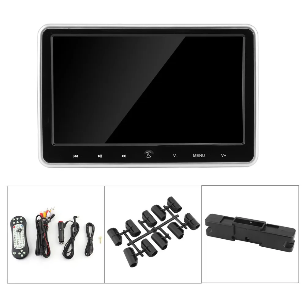 

10.1 Inch 1024*600 LCD Digital Screen Headrest Monitor Universal Car Headrest DVD Player Portable HDMI Media Player Vehicle Part