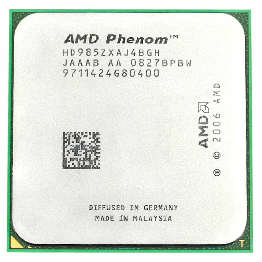 Процессор AMD Phenom X4 9850 четырехъядерный процессор 2,5 ГГц/2 м/125 Вт/2000 ГГц Socket am2