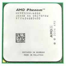 Amd phenom x4 9850 processador central quad-core 2.5 ghz/2 m/125 w/2000 ghz soquete am2 +