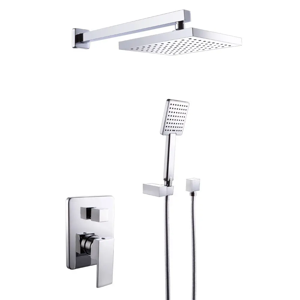 Compare Prices On Shower Valve Trim Online Shoppingbuy Low Price - Wall Mounted Bathroom Single Handle Shower Faucet Trim Valve Body Handshower Complete Kit Modern Square compare prices on shower valve trim online shoppingbuy low price - wall mounted bathroom single handle shower faucet trim valve body handshower complete kit modern square