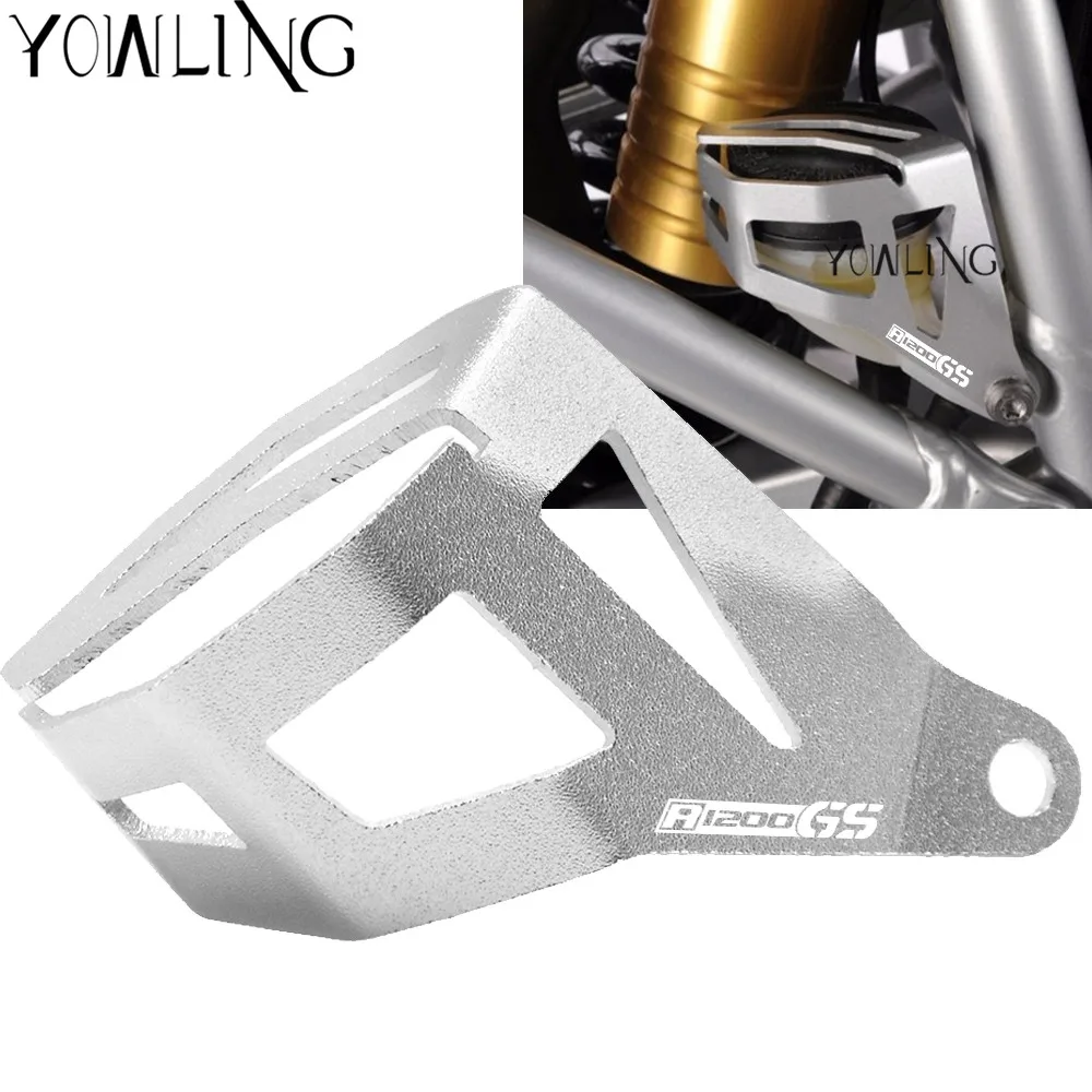 

For BMW R1200GS 2013-2016 R1200 gs Adventure 2014-2016 Motorcycle Aluminum Rear Brake Fluid Reservoir Guard Cove R 1200GS