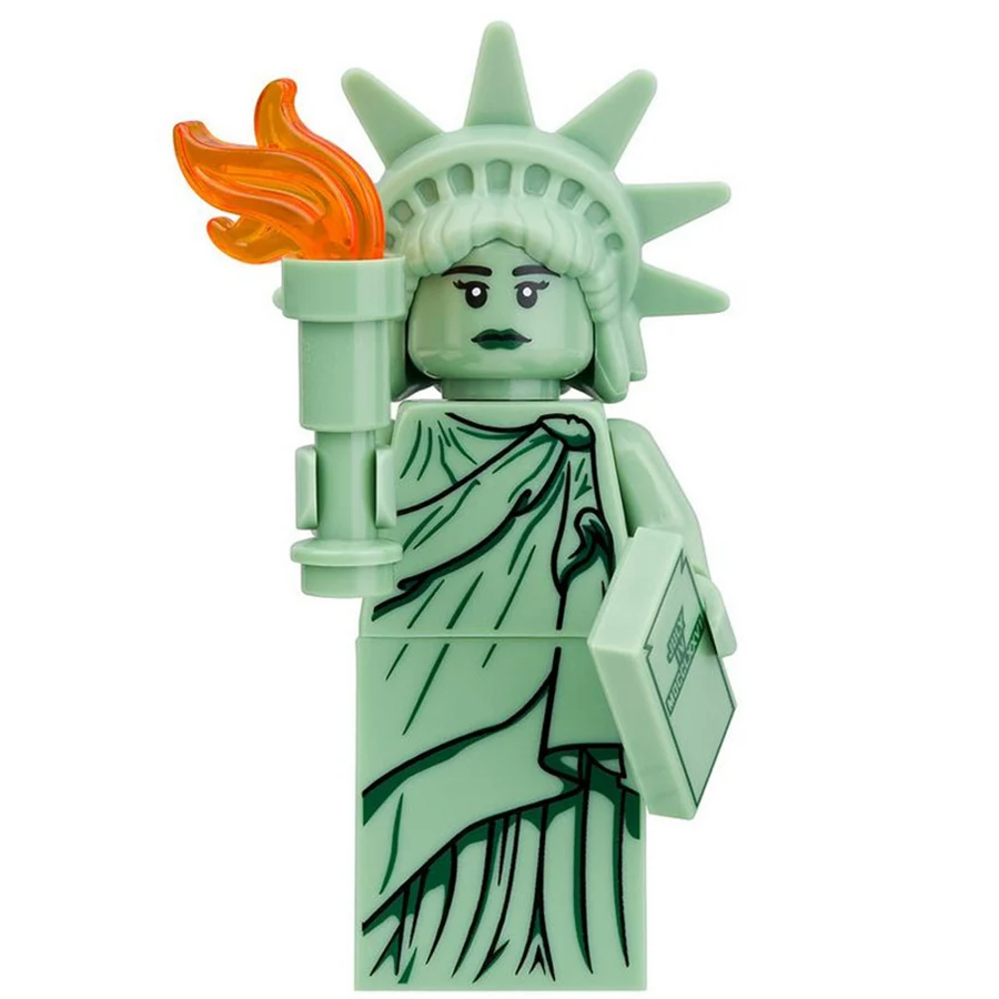 Koop Enkele Verkoop Serie 8827 De LADY LIBERTY Super Heroes Star war Monteren Bouwstenen minifig Kid Geschenken Speelgoed