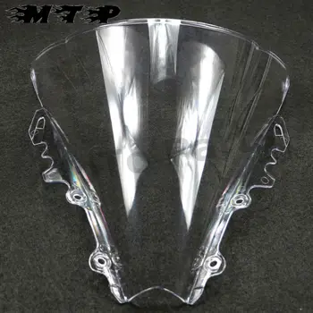 

Motorcycle Racer Double Bubble Windscreen Front Deflector for YAMAHA YZF 600 R6 06-07 Clear Windshield YZF 600 R6 2006 2007 ABS