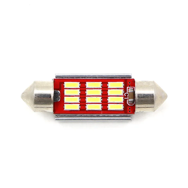 2x Festoon COB светодиодный C5W C10W 31 мм 36 39 42 Canbus лампа автомобильная карта купольный