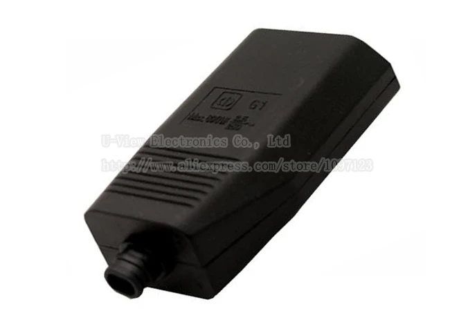 NCHTEK Европейский 2Pin Женский DIY Rewirable AC гнездо черный цвет/Бесплатная доставка/5