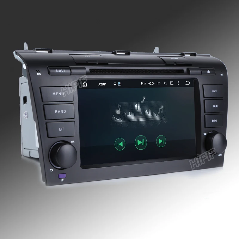 Discount HIFIF Android 7.1.2 Quad Core Car DVD Player For Mazda 3 Mazda3 2004 2005 2006 2007 2008 2009 GPS Navigation Radio BT Stereo 5
