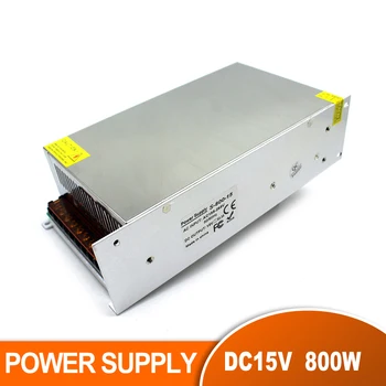 

Stable quality Switching power supply 15V 53.3A 800W Adjustable power source For Repeater equipment CCTV CNC industrial