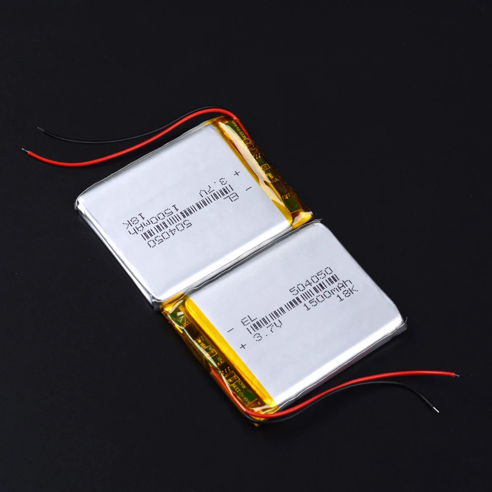Литий ионные литий полимерные аккумуляторы 504050 3 7 В 1500 мАч для Bluetooth динамиков PDA