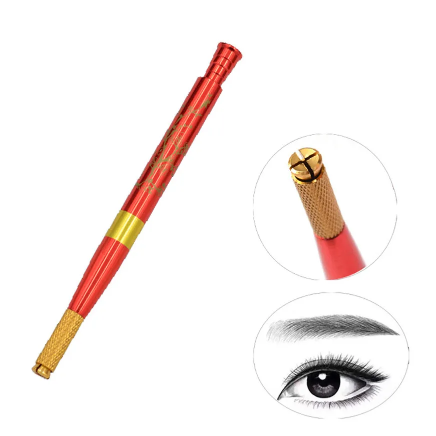 2017 1 Pcs Eyebrow Tattoo Pen Manual Makeup Embroidered Pen Tools