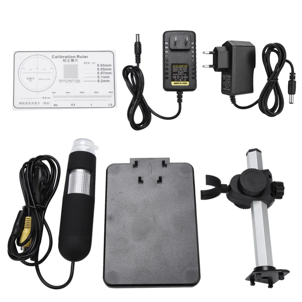 

LED Light Digital Magnifier Professional Digital Electronic Microscope 400X Magnifier AV PAL Output for TV 110-240V
