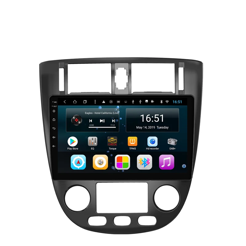 

Car Built-in Wifi Microphone radio GPS Radio AM FM bluetooth for Chevrolet Lacetti Saloon automatic AC 10.1inch Android 8.1
