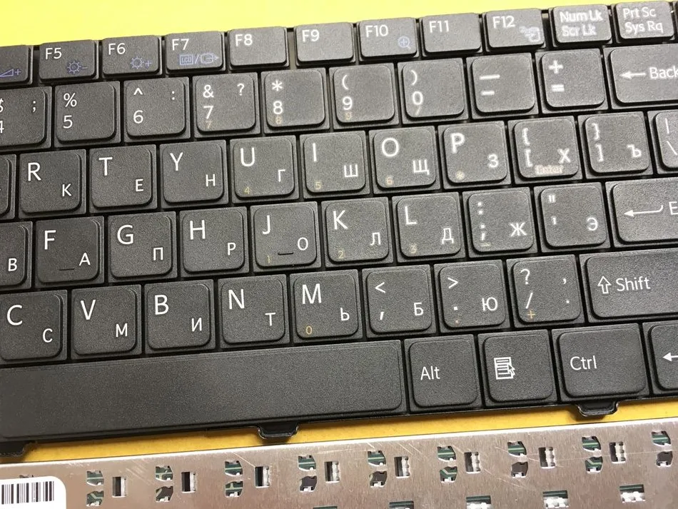 Новая русская клавиатура для SONY VAIO VGN C C27 Серия Клавиатура RU раскладка черная