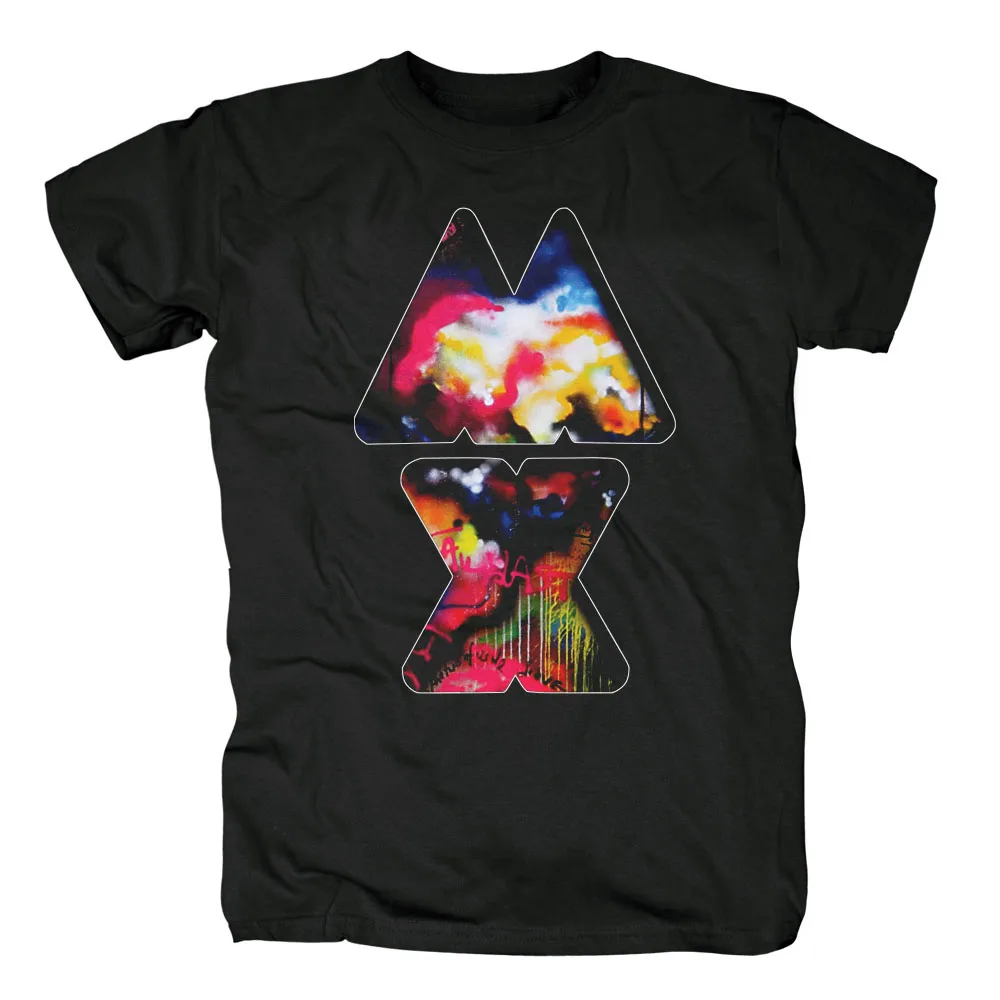 

Bloodhoof Free shipping Coldplay - Live 2012 cover Britpop/Alternative Rock men's top black T-Shirt Asian Size