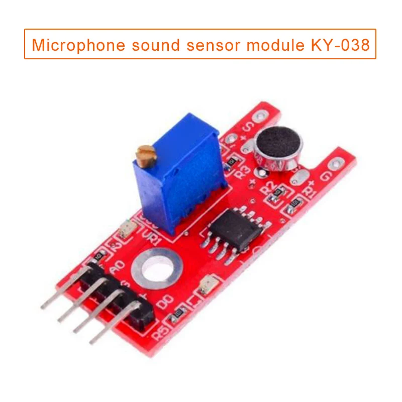 

1/5/10pcs Microphone Sound Sensor Module Board KY-038 SL@88