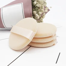 5 шт., шерстяная ткань, мягкая, приятная для кожи, для лица, гладкая основа, пудра, косметическая пуховка, органический хлопок, подушечки, спонж для макияжа, пуховка, красота