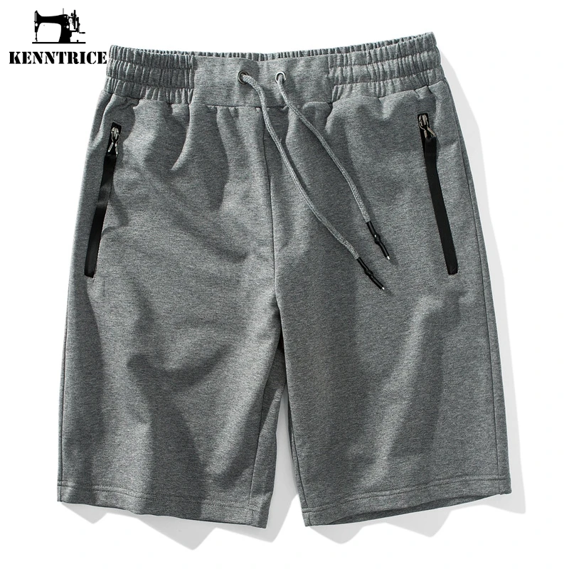 KENNTRICE Solido Short Uomo Tasca Con Cerniera Summner Jogger Shorts pantaloni  Corti Pantaloni Da Uomo Casual Fitness Classic Pantaloni Della Tuta di  Cotone|shorts zipper pockets|mens shortsman short trousers - AliExpress
